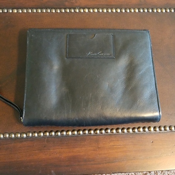 Textured Leather Clutch/Tablet Holder - Picture 2 of 7